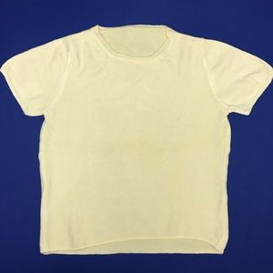 Pastel Yellow Knit Sweater